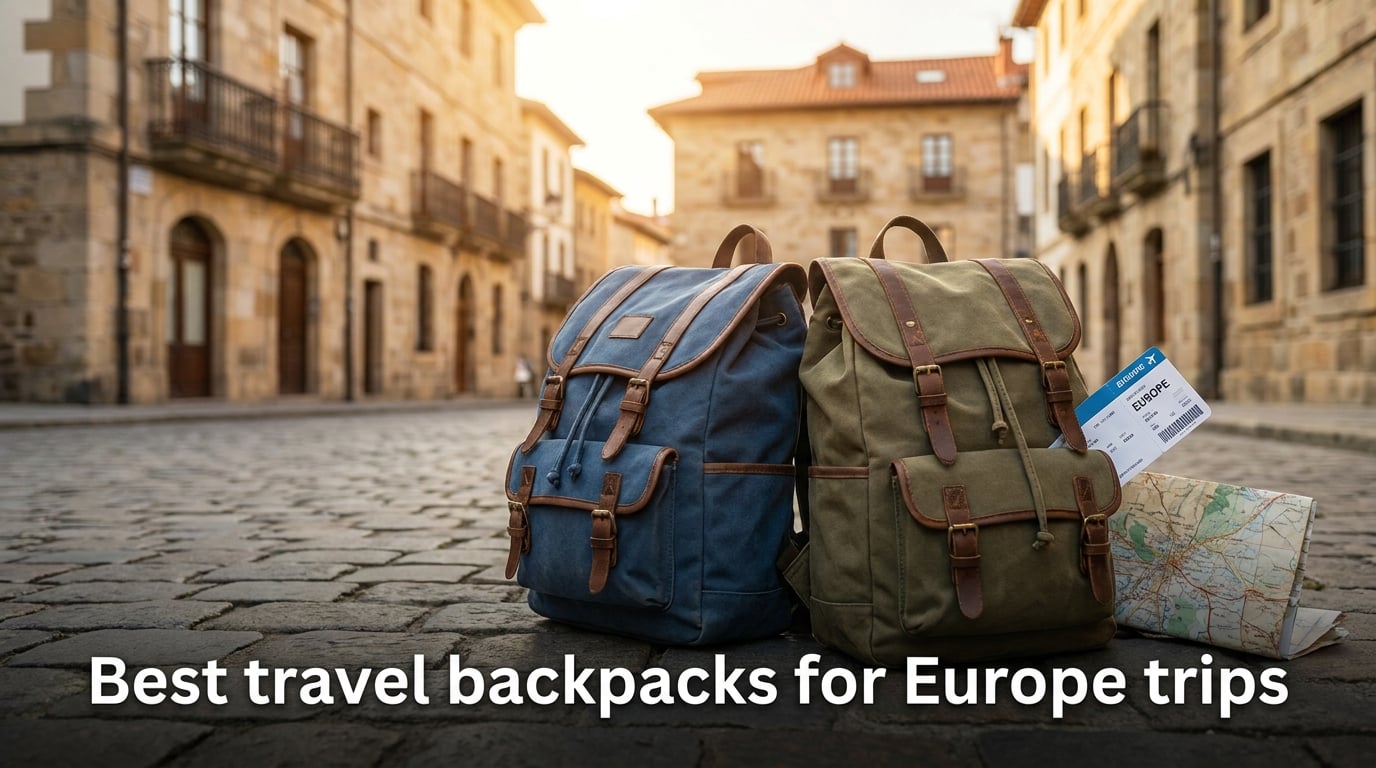 Best travel backpacks for Europe trips