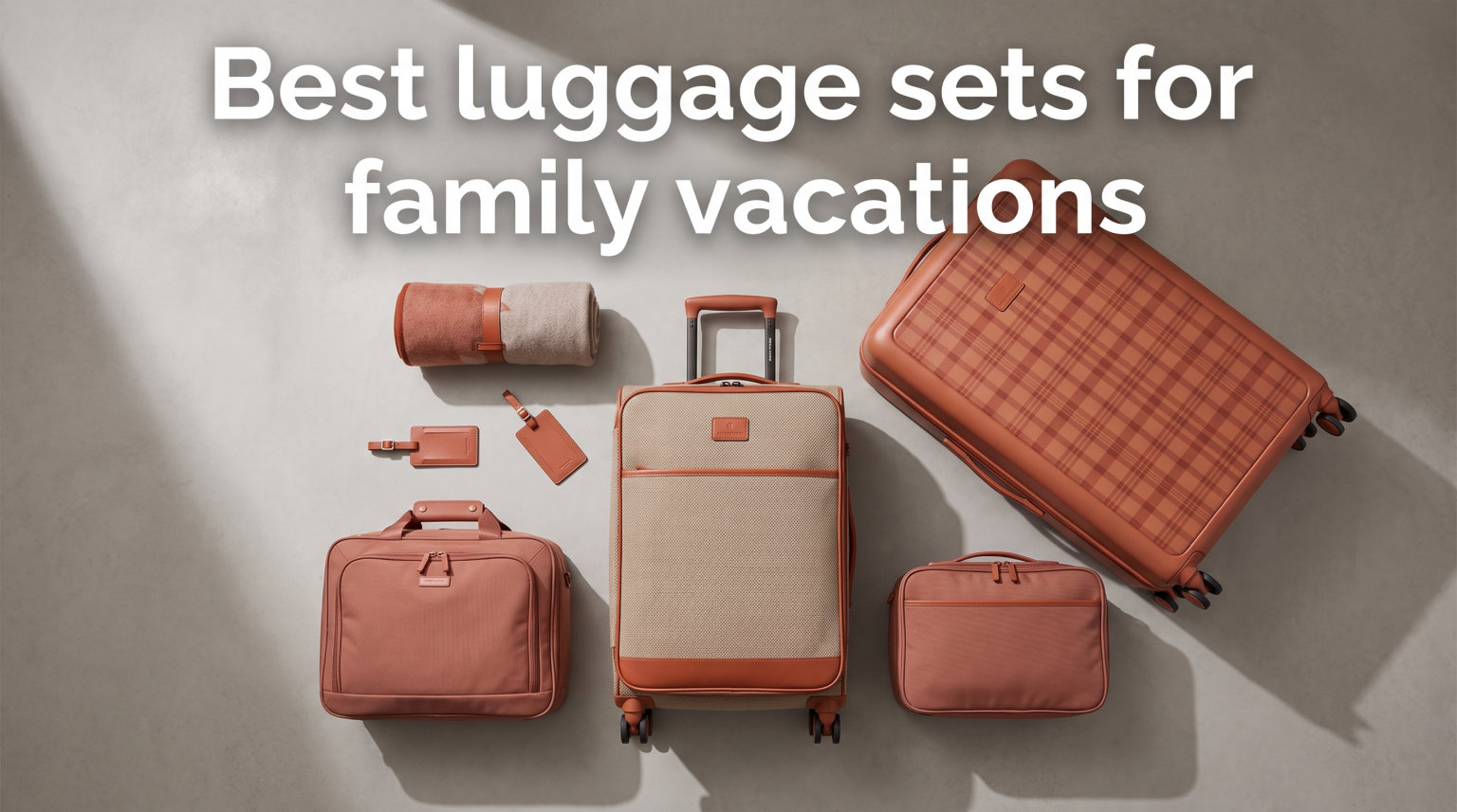 Best luggage sets for family vacations
