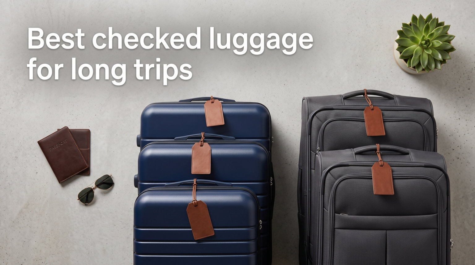 Best checked luggage for long trips