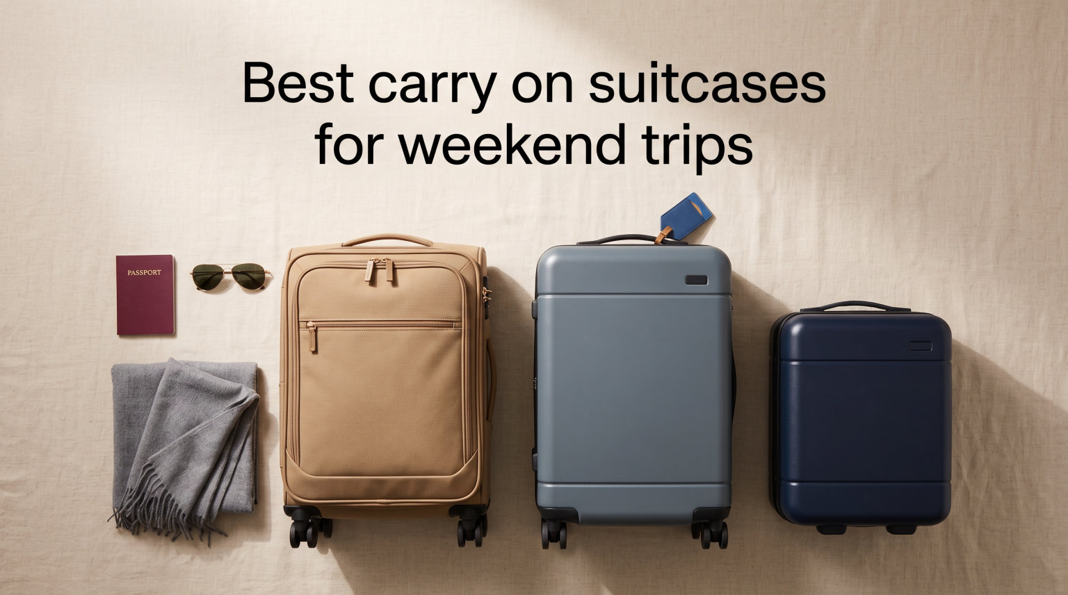 Best carry on suitcases for weekend trips