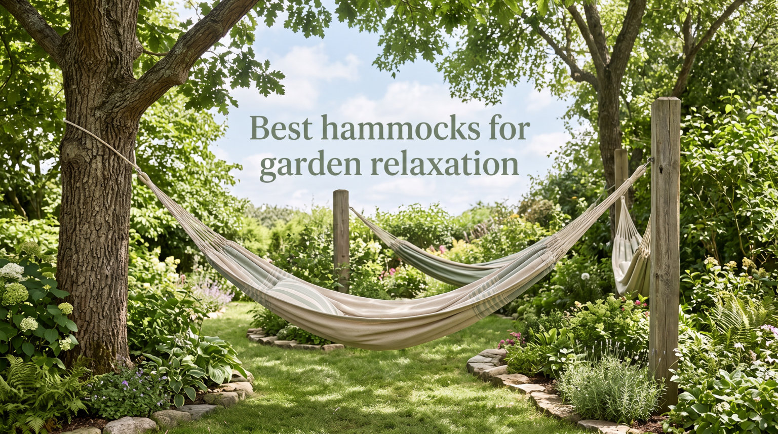 Best hammocks for garden relaxation