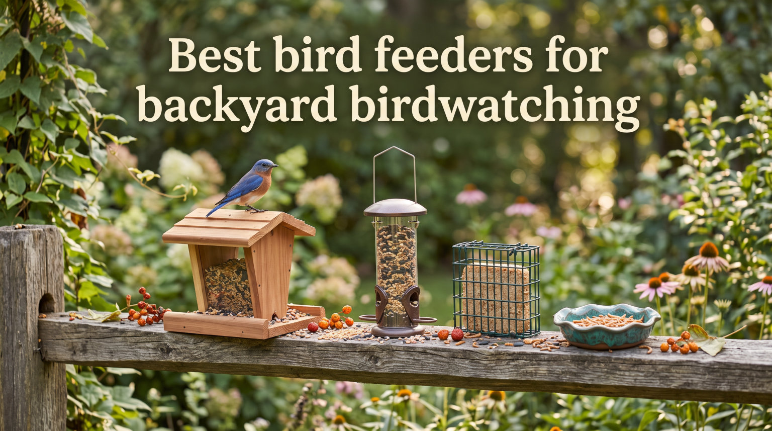 Best bird feeders for backyard birdwatching