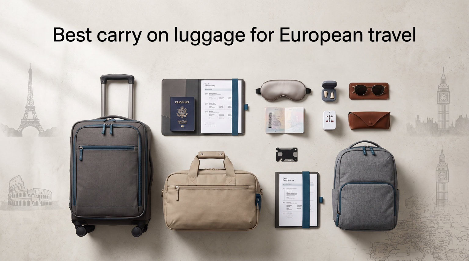 Best carry on luggage for European travel