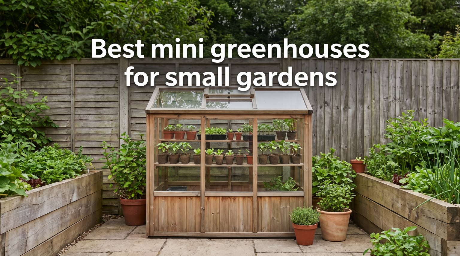 Best mini greenhouses for small gardens