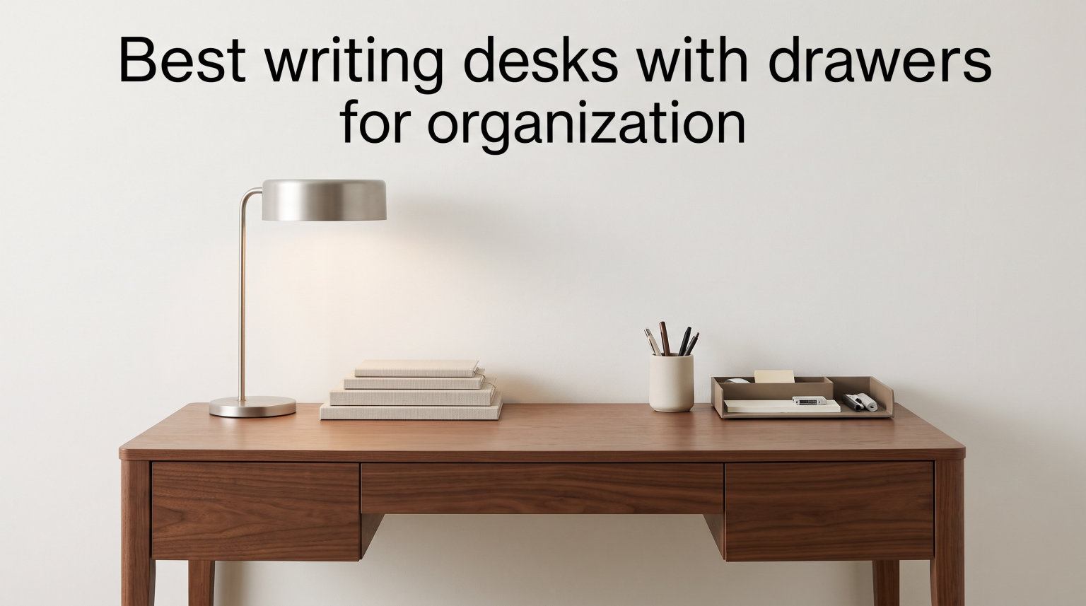 Best writing desks with drawers for organization