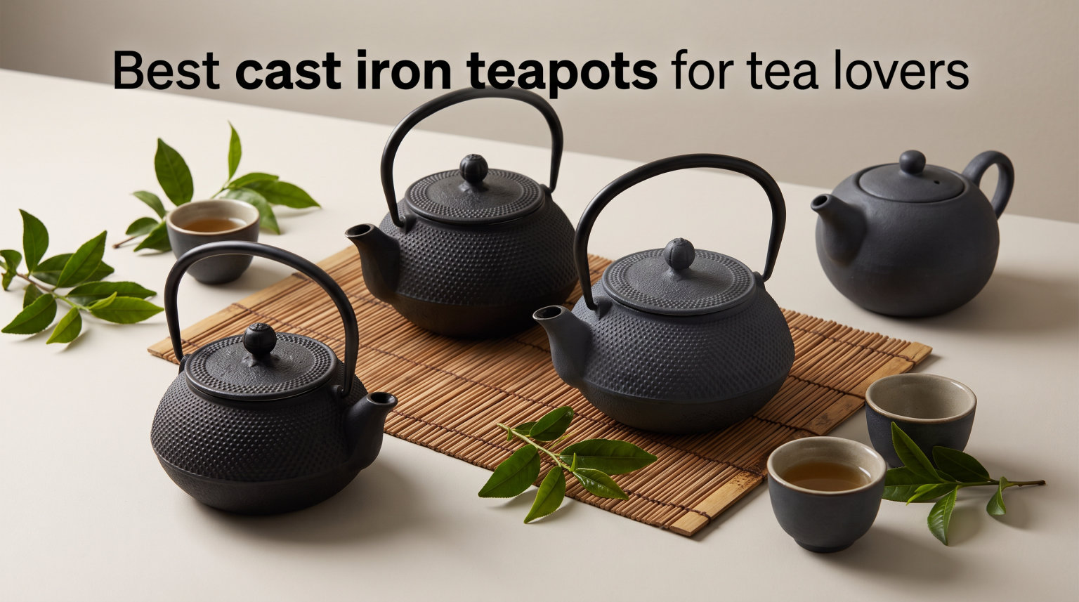 Best cast iron teapots for tea lovers
