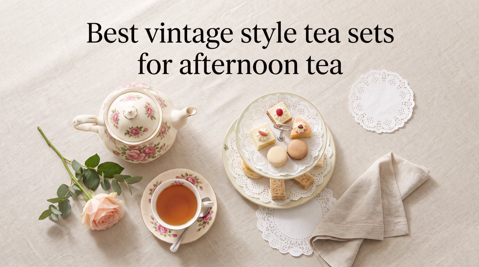 Best vintage style tea sets for afternoon tea