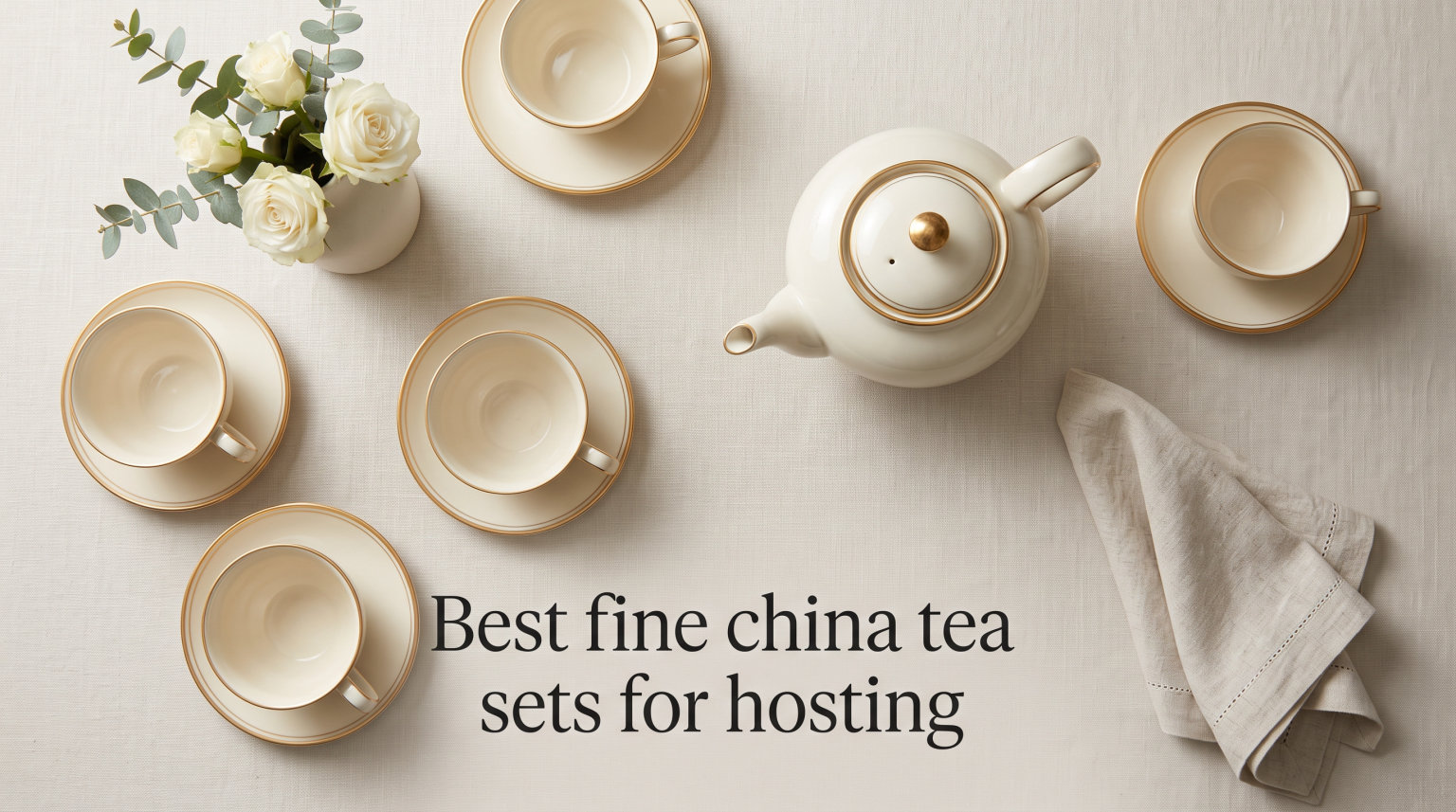 Best fine china tea sets for hosting
