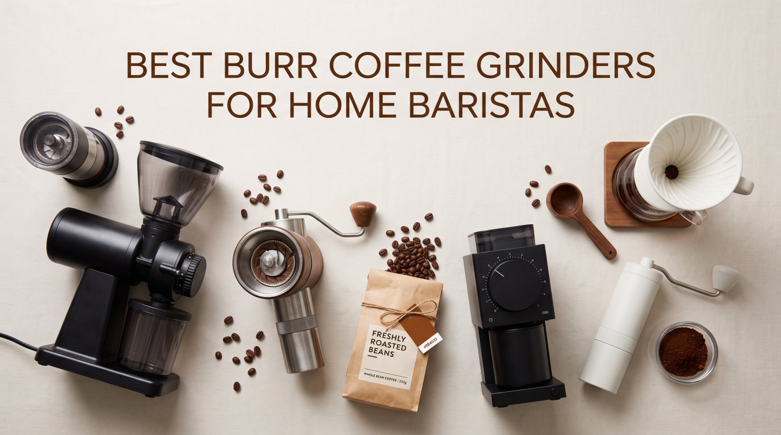 Best burr coffee grinders for home baristas