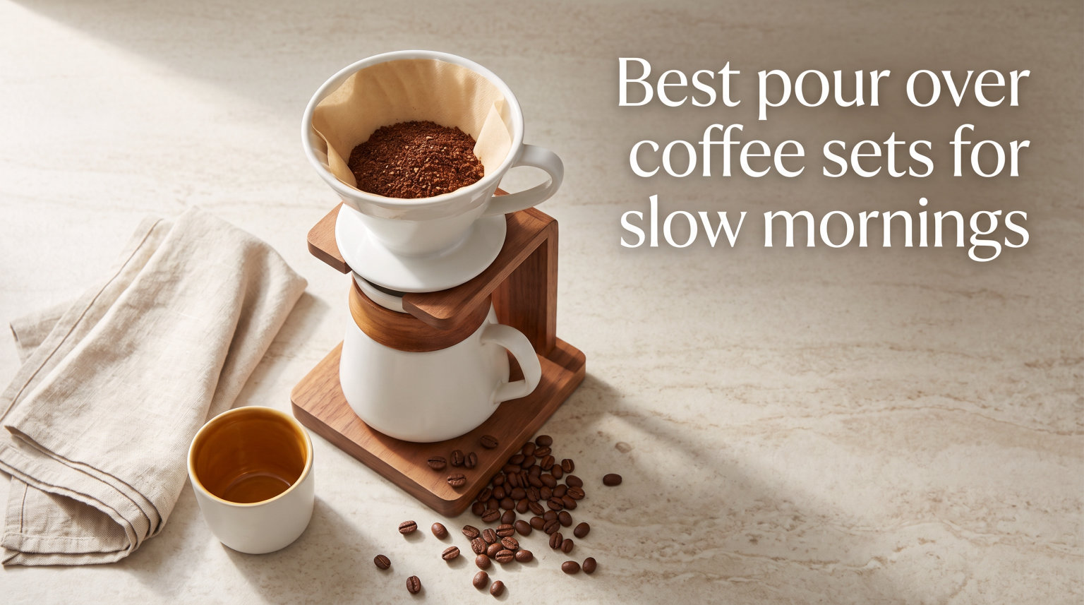 Best pour over coffee sets for slow mornings