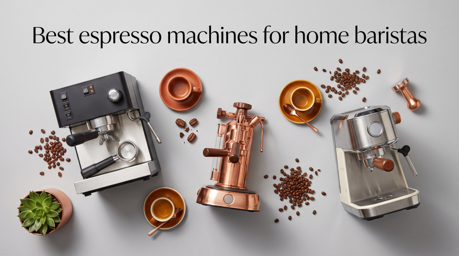 Best espresso machines for home baristas