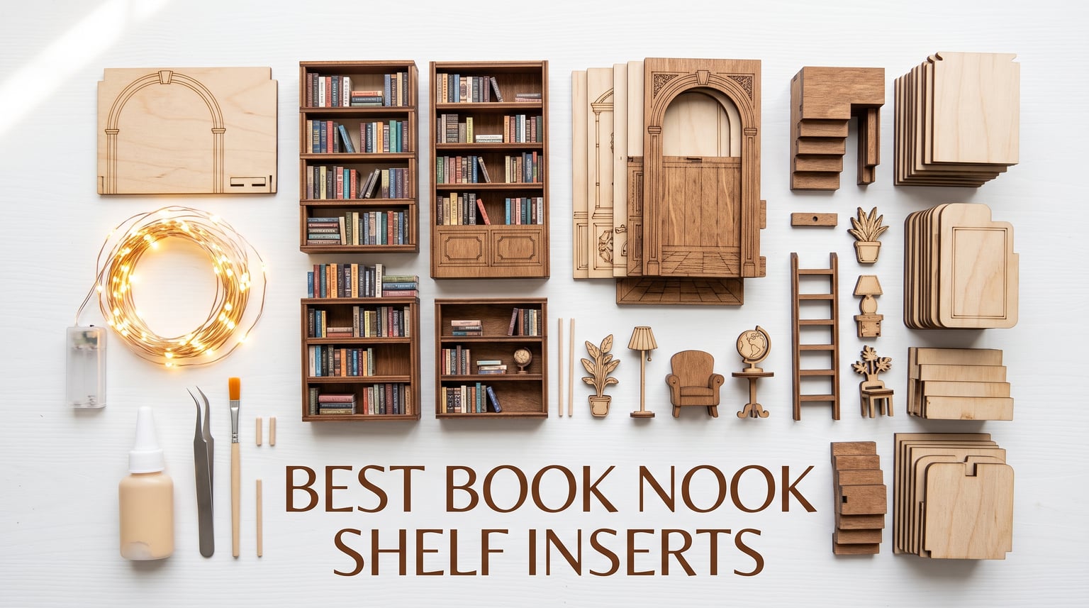 Best book nook shelf inserts for shelves