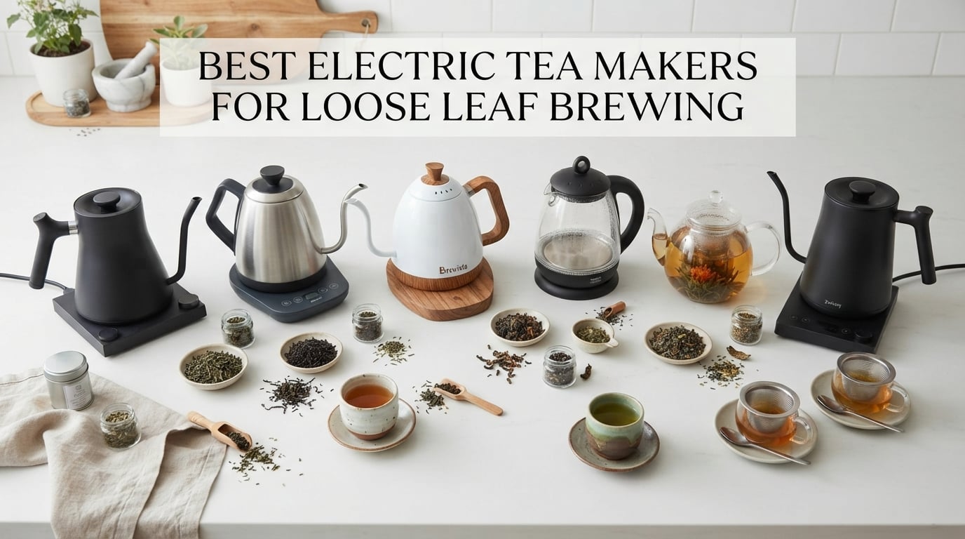 Best electric tea makers for loose leaf brewing