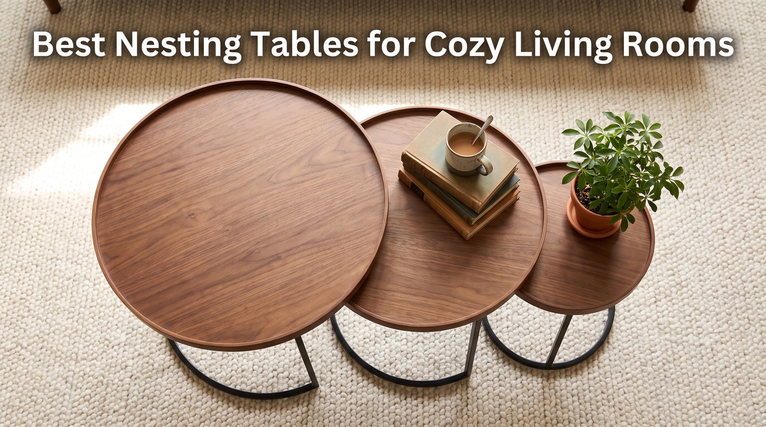 Best nesting tables for cozy living rooms