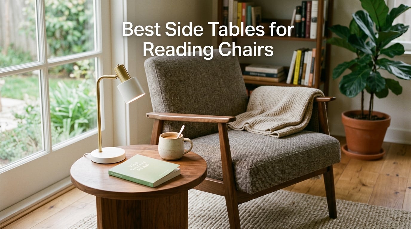 Best side tables for reading chairs