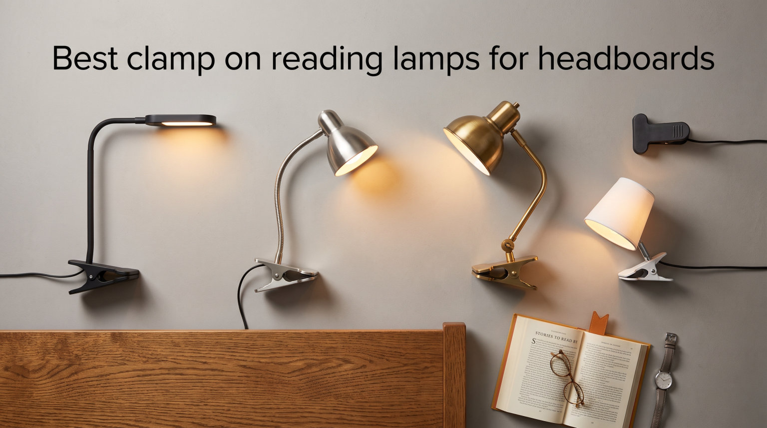 Best clamp on reading lamps for headboards