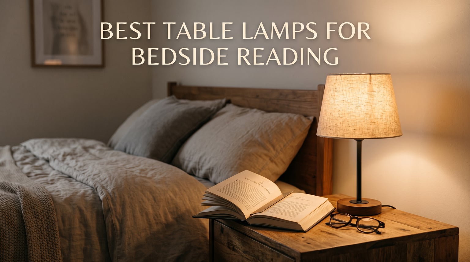 Best table lamps for bedside reading