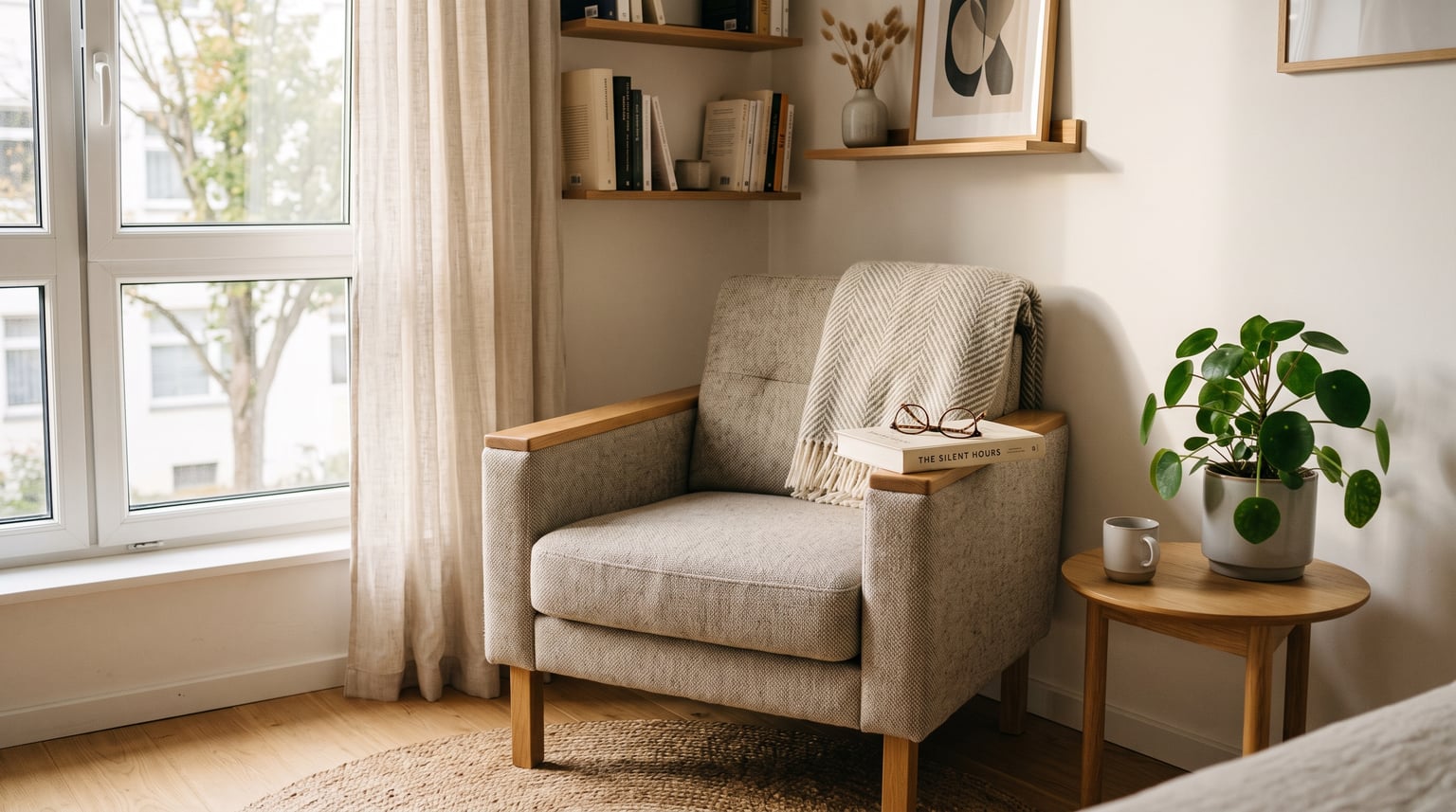 Best compact armchairs for apartment reading nooks