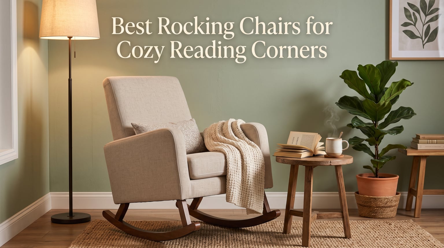 Best rocking chairs for cozy reading corners