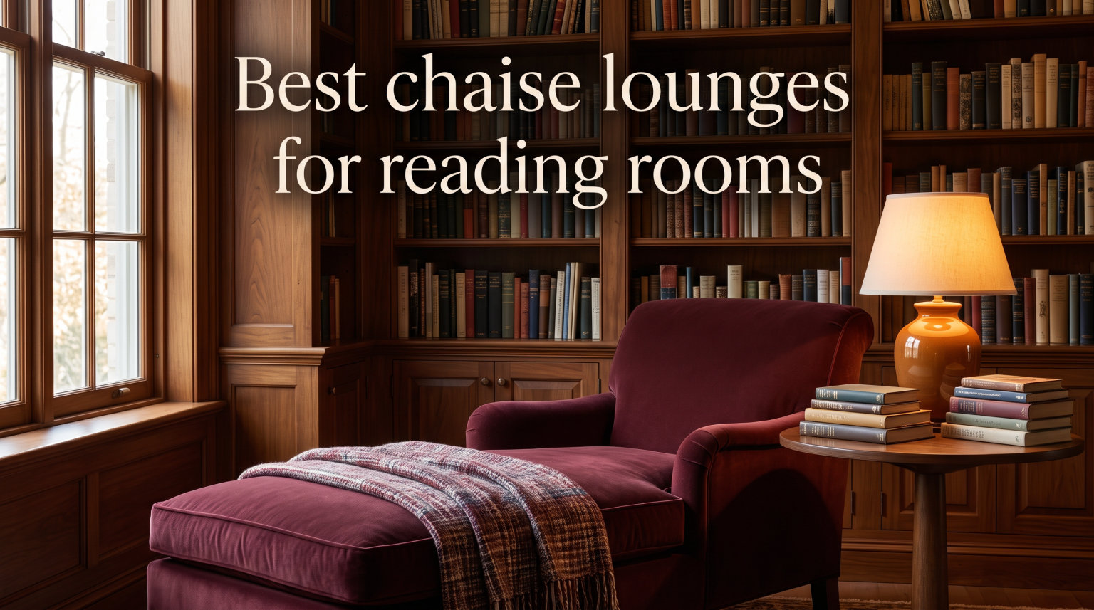 Best chaise lounges for reading rooms