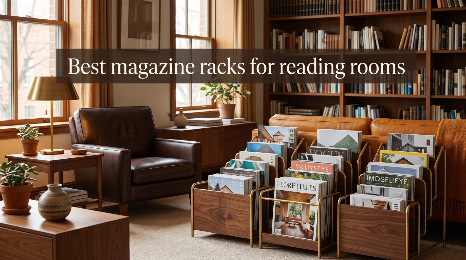 Best magazine racks for reading rooms