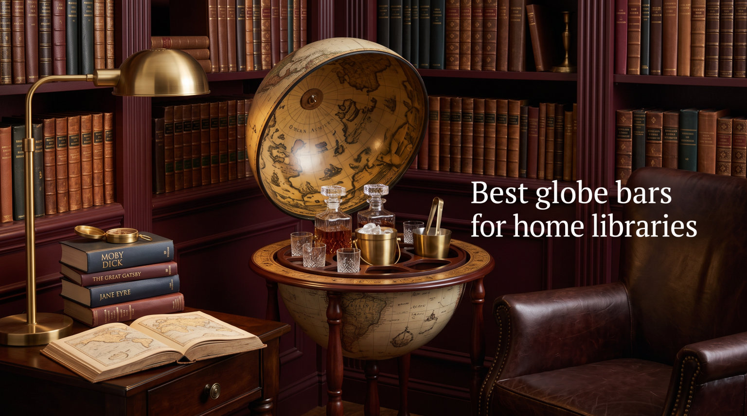 Best globe bars for home libraries