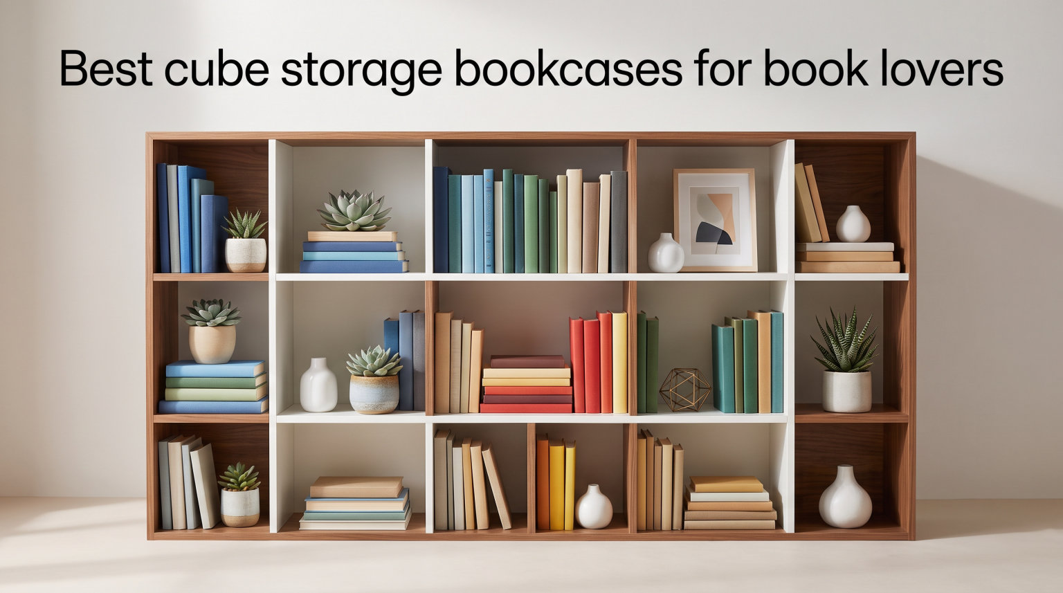 Best cube storage bookcases for book lovers