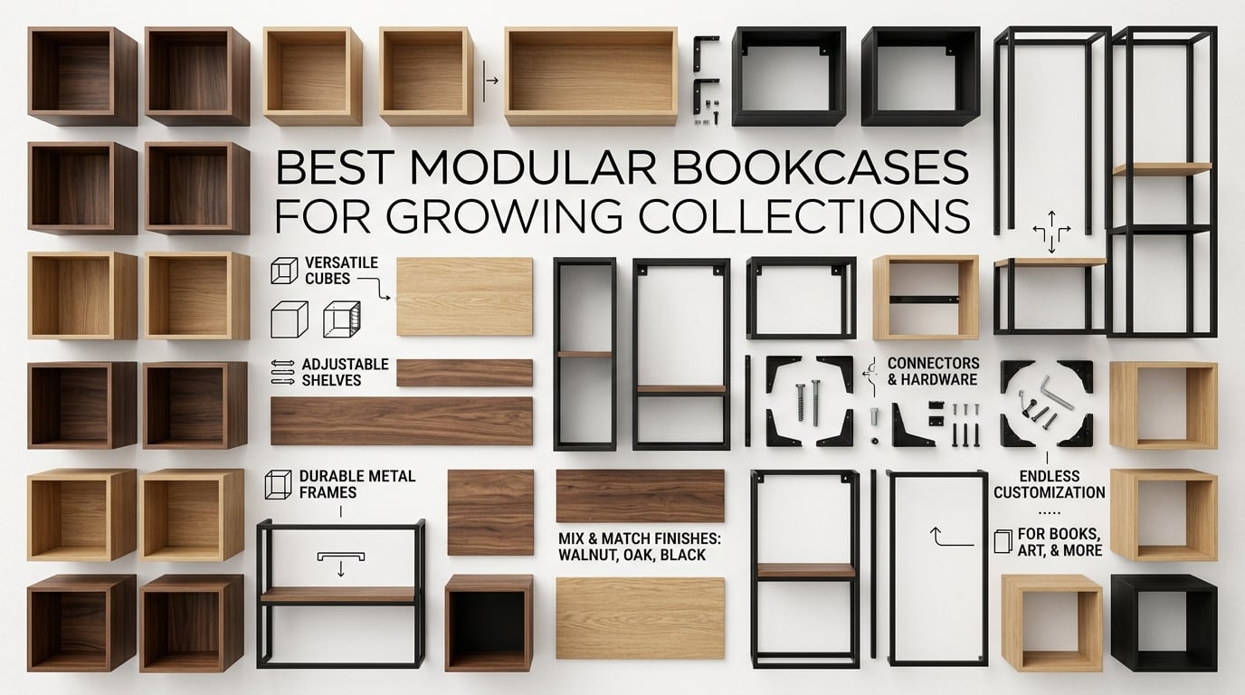 Best modular bookcases for growing collections