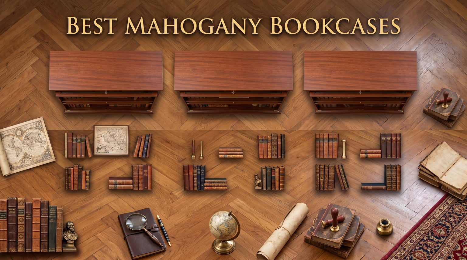 Best mahogany bookcases for stately studies