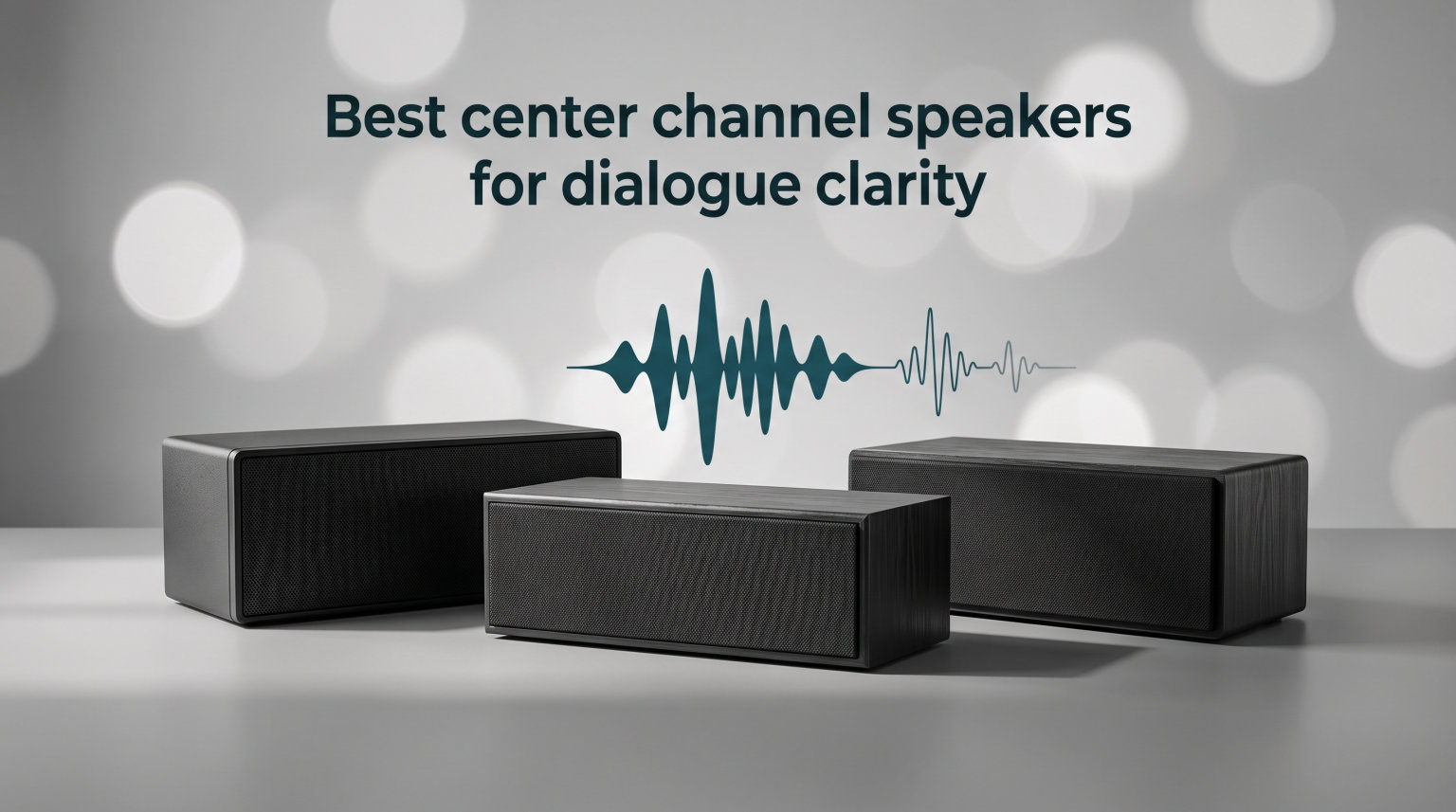 Best center channel speakers for dialogue clarity
