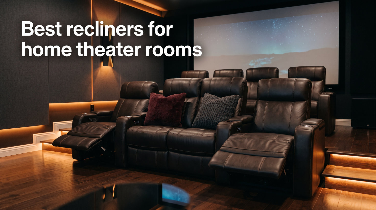 Best recliners for home theater rooms