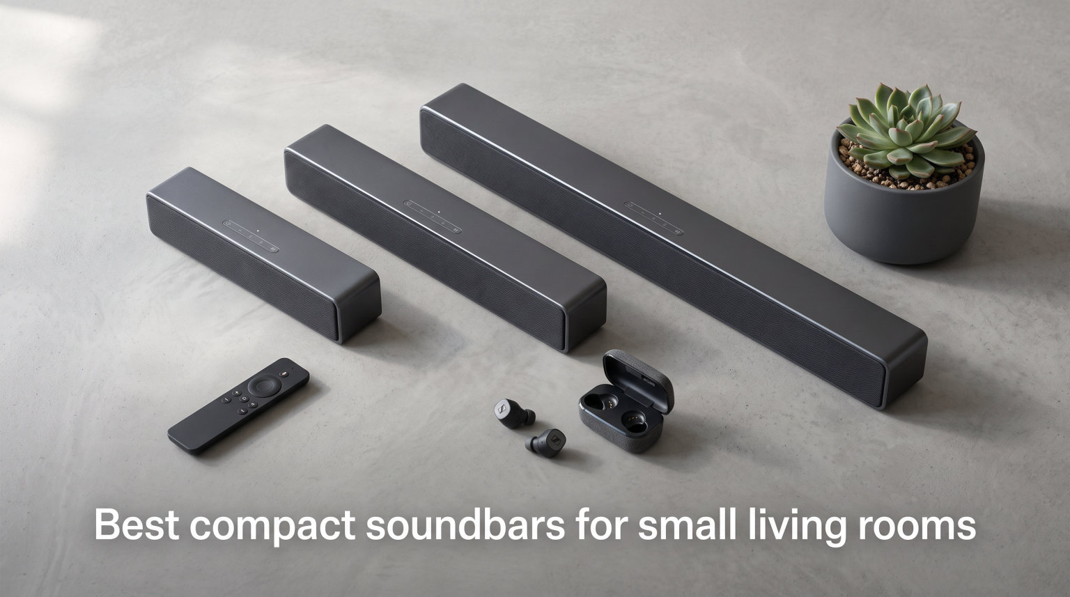 Best compact soundbars for small living rooms