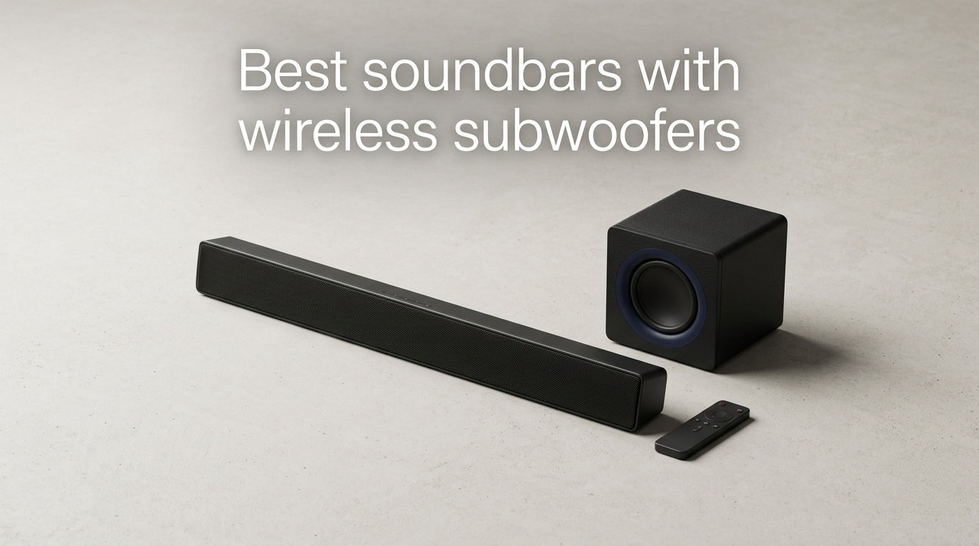 Best soundbars with wireless subwoofers