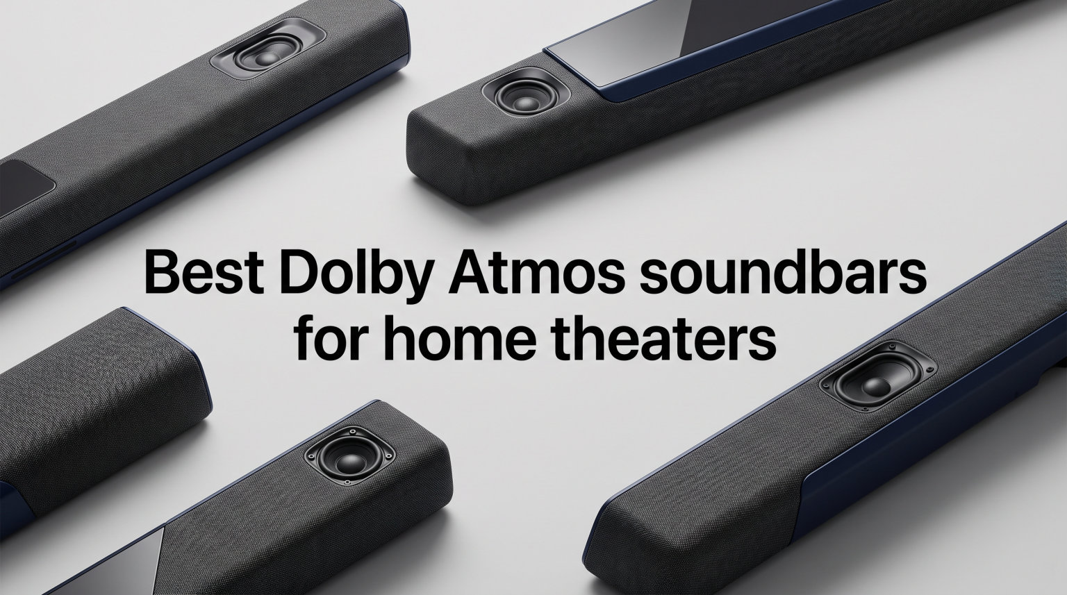 Best Dolby Atmos soundbars for home theaters