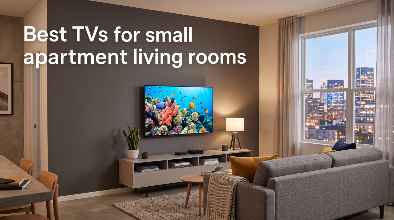 Best TVs for small apartment living rooms