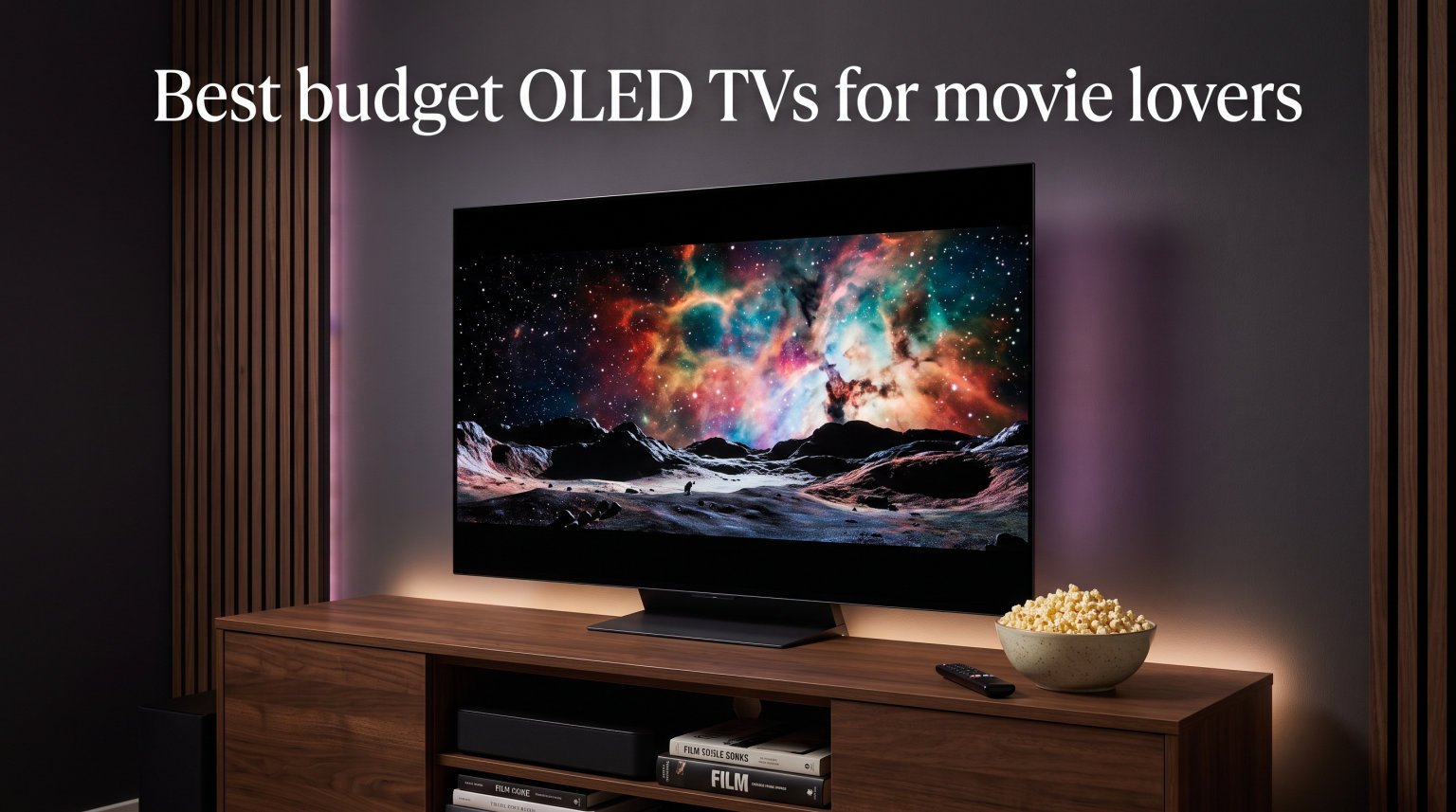 Best budget OLED TVs for movie lovers