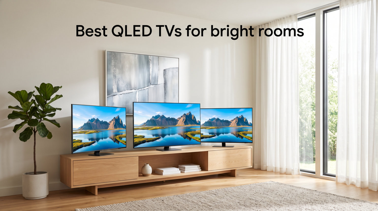 Best QLED TVs for bright rooms