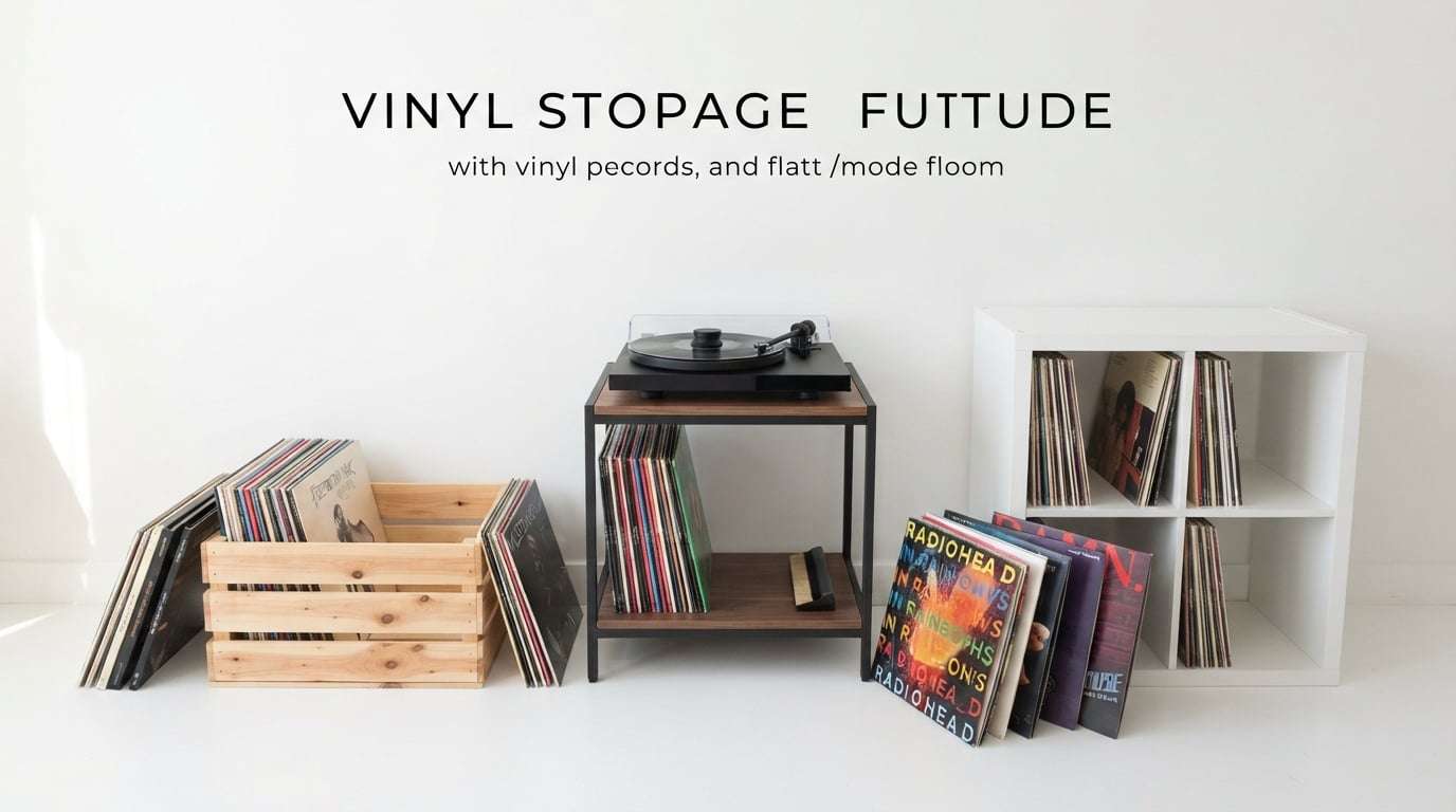 Best record storage furniture for small spaces