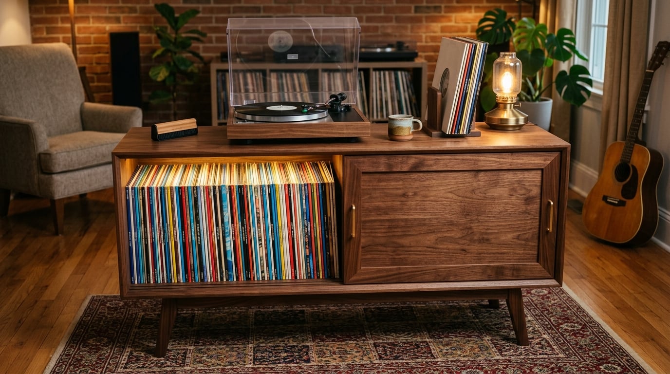 Best lockable vinyl cabinets for large collections