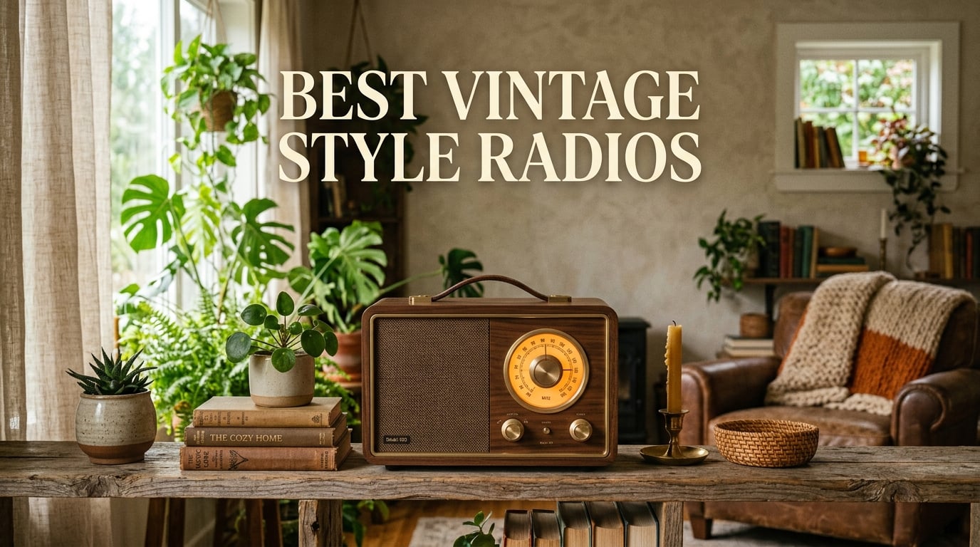 Best vintage style radios for cozy homes