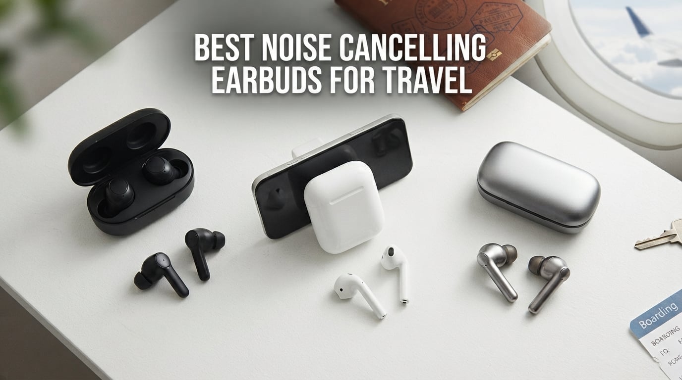 Best noise cancelling earbuds for travel