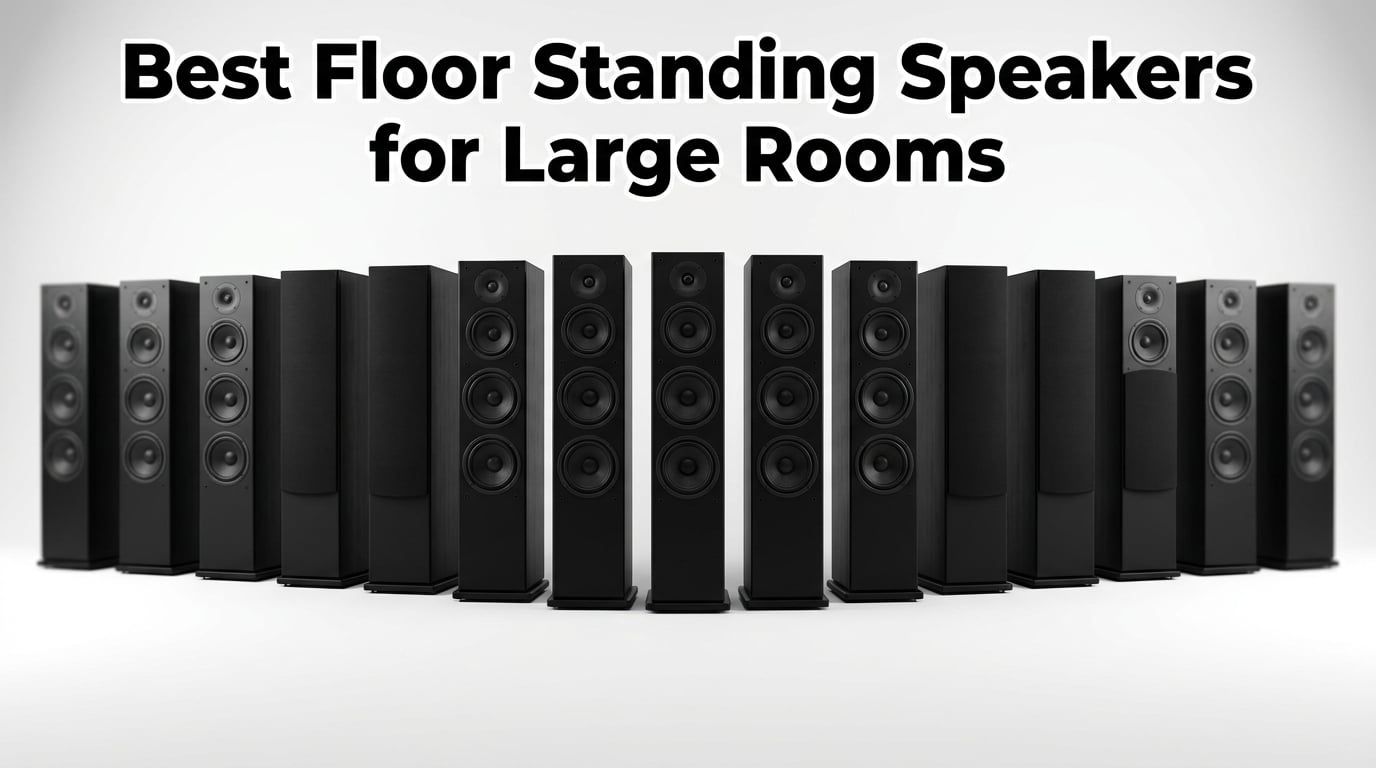 Best floor standing speakers for large rooms