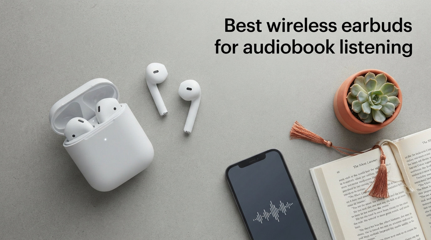 Best wireless earbuds for audiobook listening