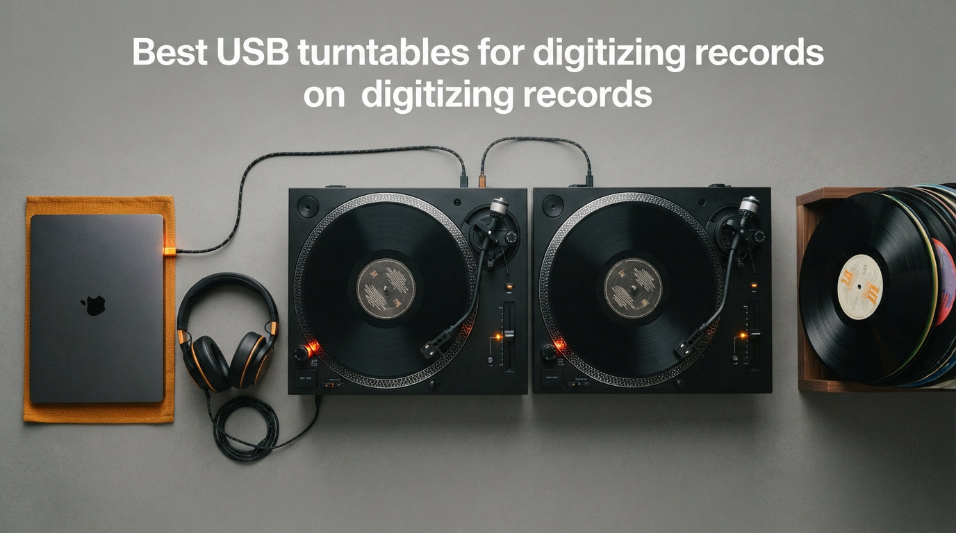 Best USB turntables for digitizing records