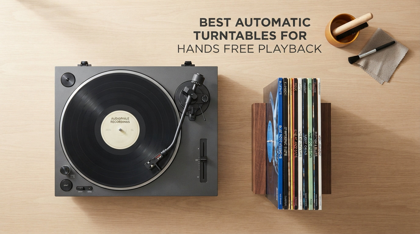 Best automatic turntables for hands free playback