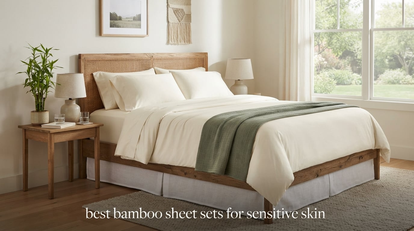 best bamboo sheet sets for sensitive skin