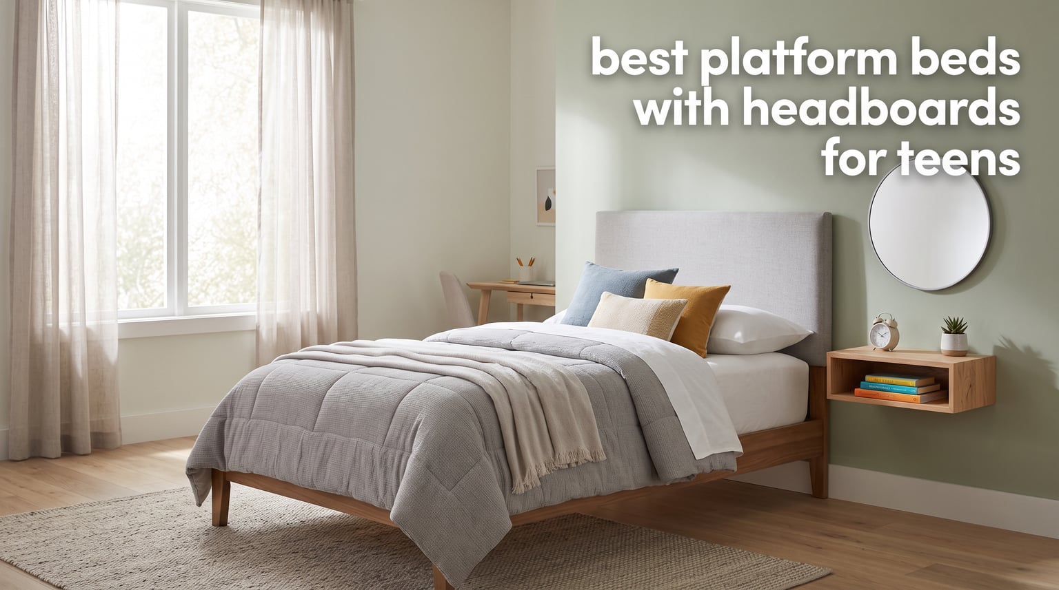 best platform beds with headboards for teens