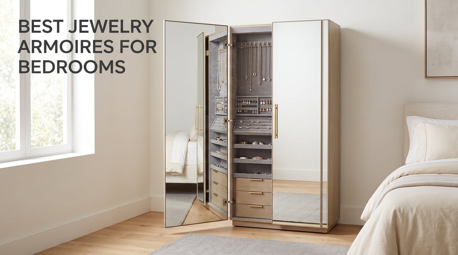 best jewelry armoires for bedrooms