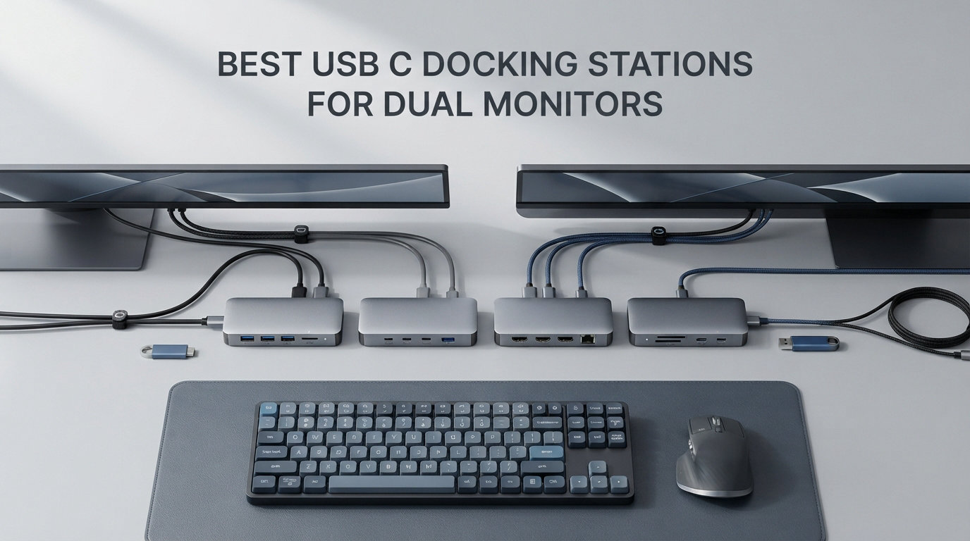 best usb c docking stations for dual monitors
