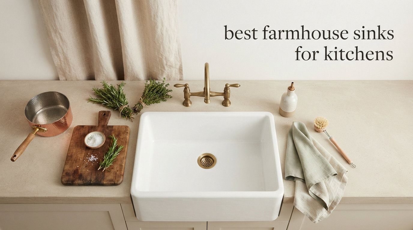 best farmhouse sinks for kitchens